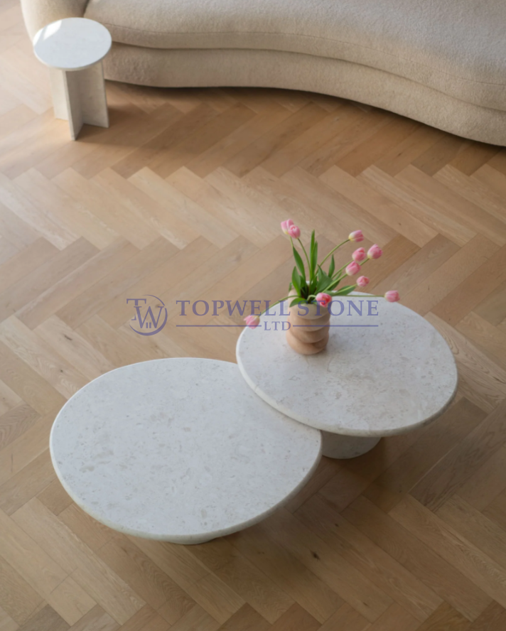 Wabi Crema Coffee Table Pair