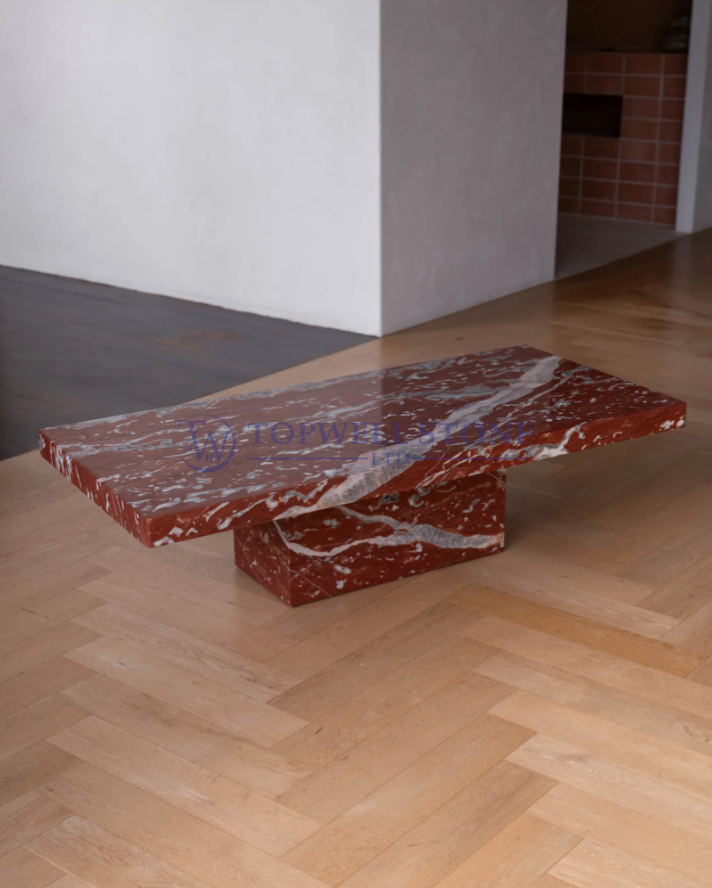 Gino Coffee Table Rosso Francia